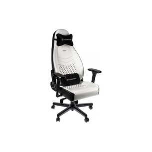Крісло ігрове Noblechairs Icon White/Black (NBL-ICN-PU-WBK) зображення 1