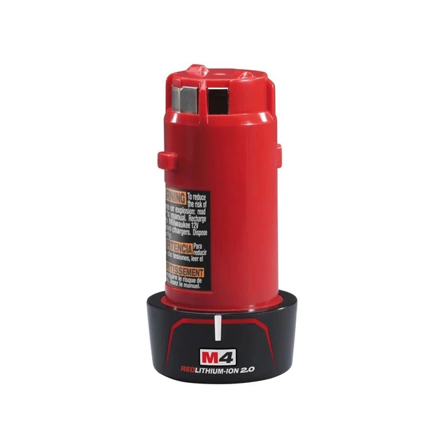 Акумулятор до електроінструменту Milwaukee Li-Ion M4 B2, 2Ah (4932430098) - зображення 1