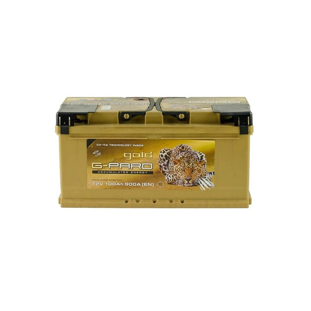 Акумулятор автомобільний G-Pard 100 Аh/12V Gold Euro (TRC100-G00) - изображение 1