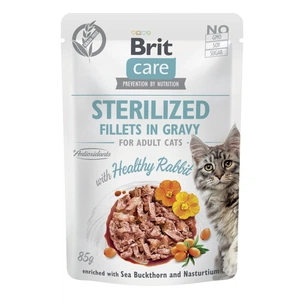 Вологий корм для кішок Brit Care Cat Sterilized філе в соусі для стерилізованих (8595602565405) зображення 1