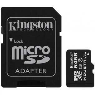 Карта пам'яті Kingston 64GB microSD class 10 USH-I (SDCIT/64GB) зображення 1