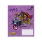 Зошит Kite Ninjia Turtles, 18 аркушів, клітинка (NT26-236) - зменшене зображення 7