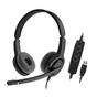 Гарнитура Axtel Voice UC 28 duo NC (AXH-V28UCD) - уменьшенное изображение 2