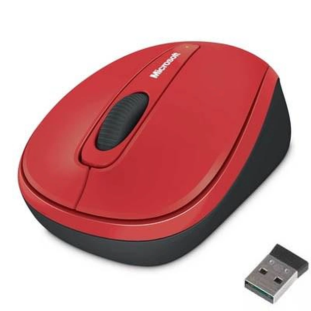 Мишка Microsoft Mobile 3500 Flame Red (GMF-00293) - зображення 1