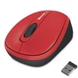 Мишка Microsoft Mobile 3500 Flame Red (GMF-00293) - зменшене зображення 1