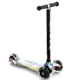 Самокат BabyHit Enjoy Graffiti White (30156) зображення 1