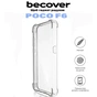 Чохол до мобільного телефона BeCover Anti-Shock Poco F6 Clear (710849) - зменшене зображення 5