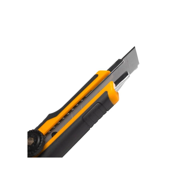 Ніж монтажний Tolsen 18 мм сегментний з фіксатором (30092) - зображення 3