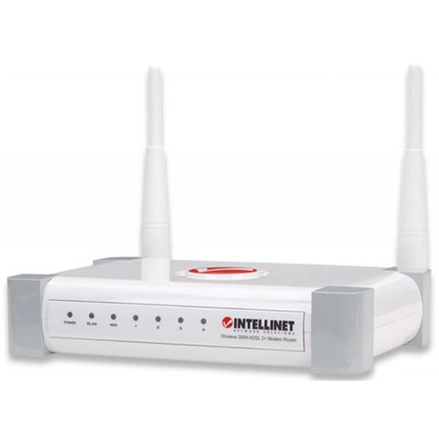Маршрутизатор Intellinet 300N ADSL2+ Modem Router - зображення 1