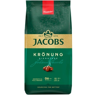 Кофе в зернах Jacobs Kronung 1000 г изображение 1