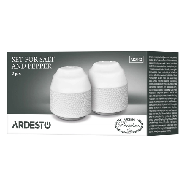 Набір для спецій Ardesto Ancona, для солі та перцю 2 предмети, 5.4х5.5см (AR3562) - picture 5