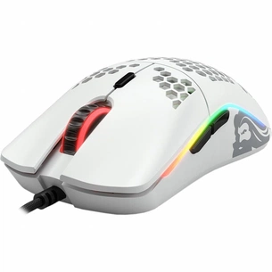 Мишка Glorious Model O Minus Matte White (GOM-White) зображення 1