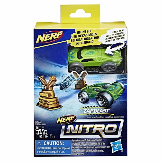 Автотрек Nerf Nitro Перешкода і машинка (E2539) - зображення 1