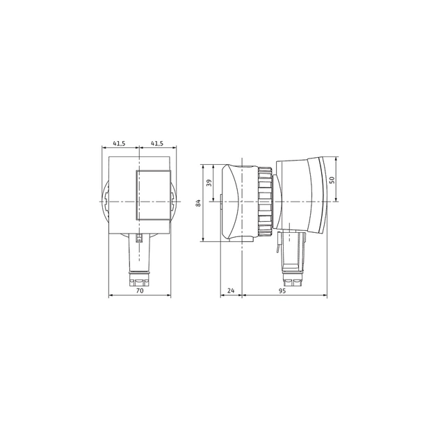 Циркуляційний насос Wilo Star-Z Nova, 1/2", 10 бар, 84 мм, 5 Вт, 230V (4132760) - изображение 3
