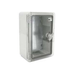 Шафа настінна ADAL PANO 300х200х130, з прозор. двецятами, IP65, Бокс ударостійкий, ABS пластик (111515) зображення 1