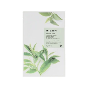Маска для обличчя Mizon Joyful Time Essence Mask Тканинна Зелений чай 23 г (8809663752262) picture 1