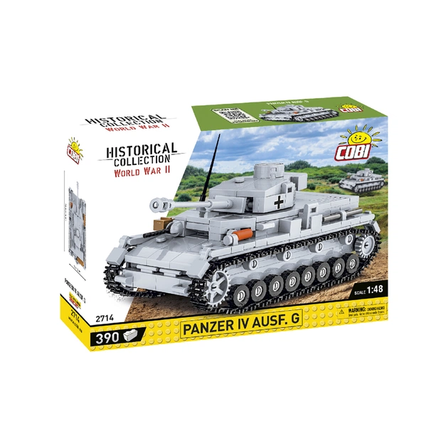 Конструктор Cobi Друга Світова Війна Танк Panzer IV, 390 деталей (COBI-2714) - зображення 1