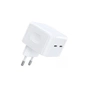 Зарядний пристрій Choetech 2xUSB-С 35W PD/QC (Q5008-EU-WH) - зменшене зображення 1