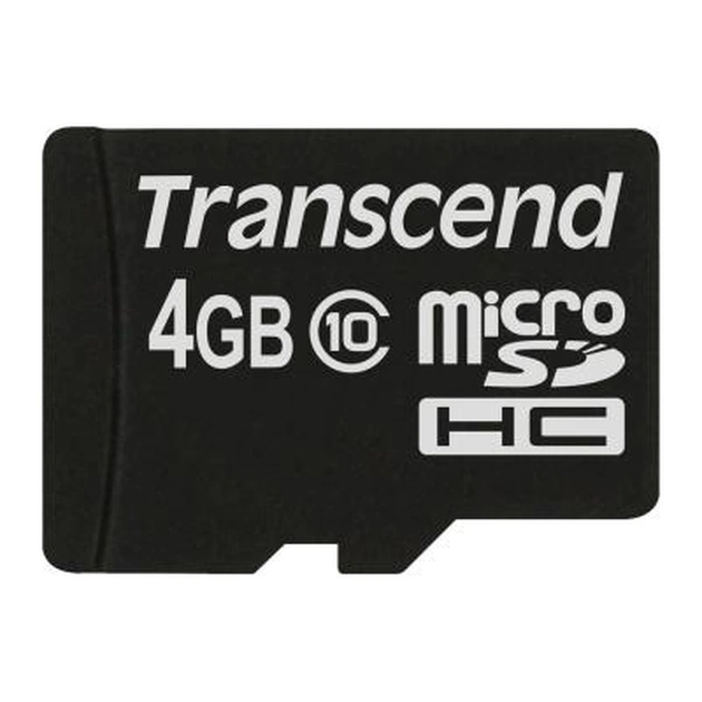 Карта пам'яті Transcend 4GB microSDHC class 10 (TS4GUSDC10) - изображение 1