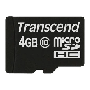 Карта пам'яті Transcend 4GB microSDHC class 10 (TS4GUSDC10) зображення 1