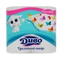 Туалетний папір Диво Decoro 2 шари 4 рулони (4820003838419) - зменшене зображення 1