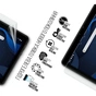 Плівка захисна Armorstandart Anti-Blue Hyundai HYtab Plus 10.1 LTE (ARM69343) - зменшене зображення 2