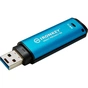 USB флеш накопичувач Kingston 64GB IronKey Vault Privacy 50 Blue USB 3.2 (IKVP50/64GB) - зменшене зображення 1