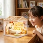 Конструктор Mini House румбокс серії Інтер'єр – Спальня (світло) (8004) - зменшене зображення 9