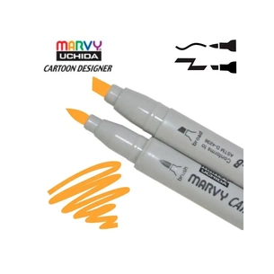Художній маркер Marvy двосторонній 1900B-S Охра (752481291131) зображення 1