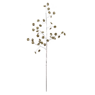 Декоративна гілка YES! Fun Кристали, 60 см, оливкова (973919) picture 1