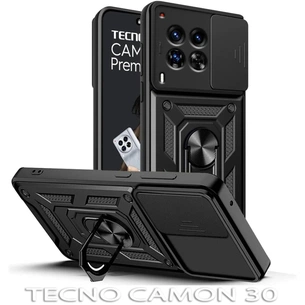 Чохол до мобільного телефона BeCover Military Tecno Camon 30 (CL6) Black (712170) зображення 1