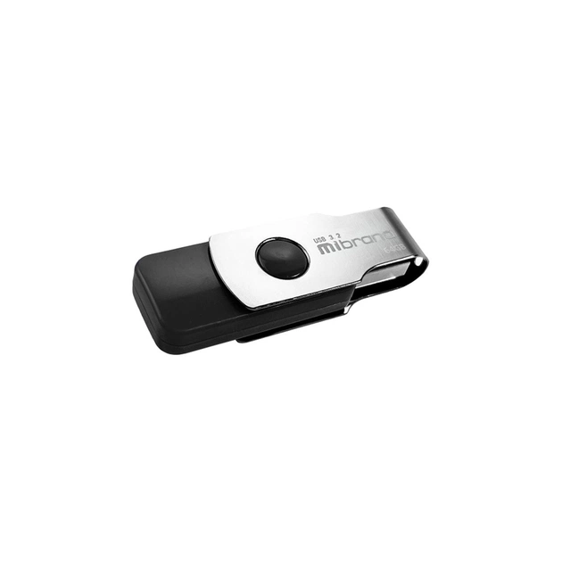USB флеш накопичувач Mibrand 64GB Lizard Black USB 3.2 (MI3.2/LI64P9B) - изображение 1