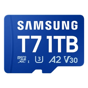 Карта пам'яті Samsung 1TB microSDXC class 10 UHS-I U3 V30 A2 T7 (MB-MB1T0T/WW) зображення 1
