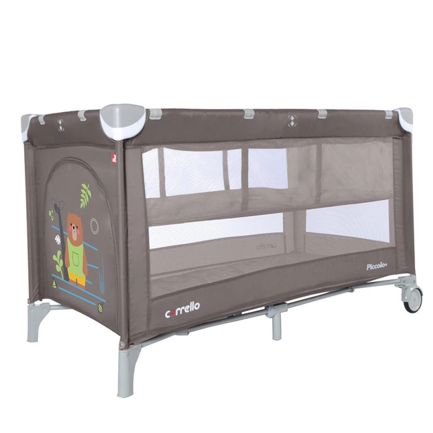 Дитячий манеж Carrello Piccolo+ CRL-9201/2 chocolate brown (158857) - зображення 1