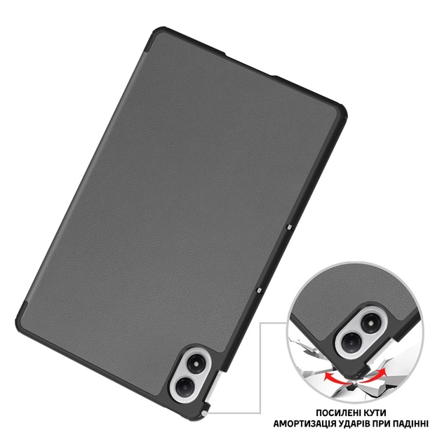 Чехол для планшета BeCover Smart Case Xiaomi Redmi Pad 2 Pro 12.1" Gray (714630) - изображение 4