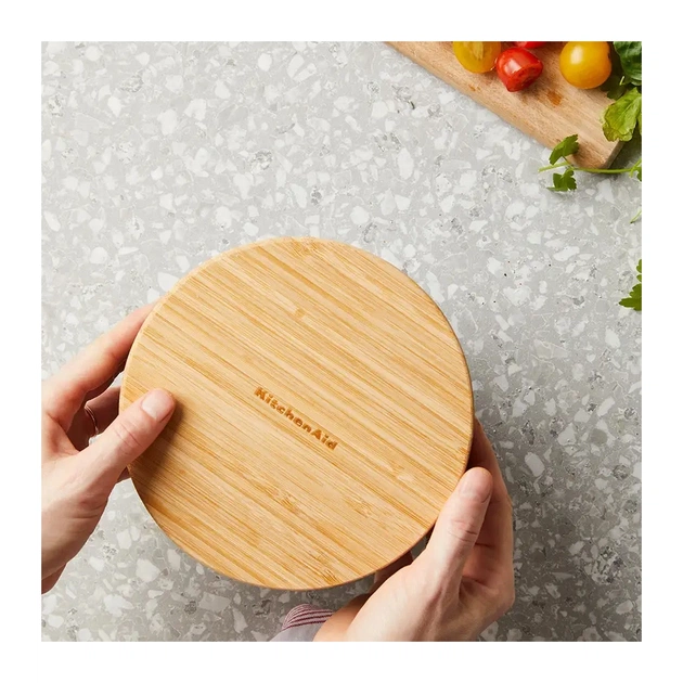 Миска KitchenAid Matte Oven-to-table з чорного керамограніту з кришкою (CC004972-001) - picture 5