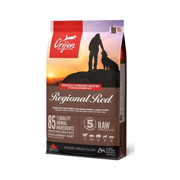 Сухий корм для собак Orijen Regional Red 11.4 кг (0064992184124) - зображення 1