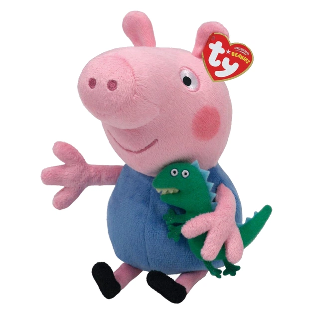 Мягкая игрушка Ty Peppa Pig Джордж 15 см (46130) - изображение 1