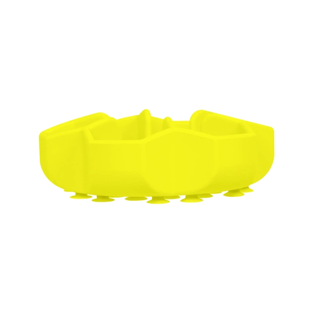 Універсальний посуд для тварин WAUDOG Silicone миска для повільного харчування 750 мл жовта (23548) - picture 3