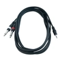 Інсертний кабель RockCable Patch Cable - 2 x TS Jack to TRS MiniJack (1.5m) (RCL 20912 D4) - зменшене зображення 1