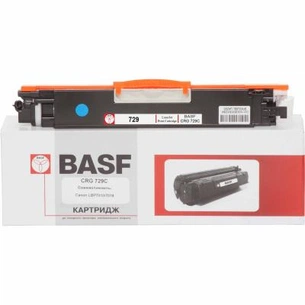 Картридж BASF для Canon LBP 7010C/7018C аналог Canon 729C Cyan (KT-729C) зображення 1