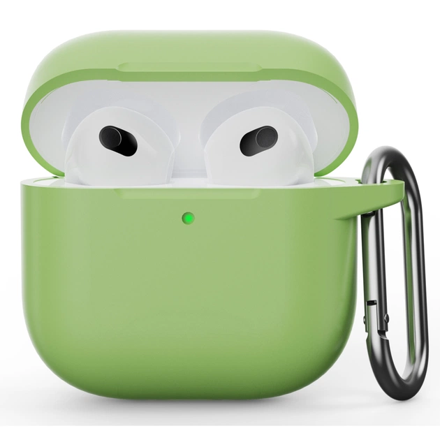 Чохол для навушників Armorstandart Hang Case для Apple AirPods 4 Matcha Green (ARM81286) - зображення 1
