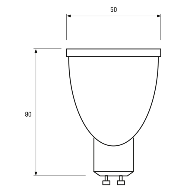 Лампочка Eurolamp LED SMD MR16 11W 990Lm GU10 3000K 220V (LED-SMD-11103(P)) - picture 3