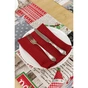 Серветка на стіл Прованс Merry Christmas червона 35x45 см (4823093449312) - зменшене зображення 1