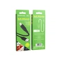Дата кабель USB 2.0 AM to Lightning 1.0m 2.4A silicone BX42 black BOROFONE (6931474736727) - зменшене зображення 4