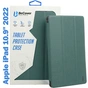 Чохол до планшета BeCover Tri Fold Soft TPU Silicone Apple iPad 10.9" 2022/24/11" 2025 Dark Green (708519) - зменшене зображення 1