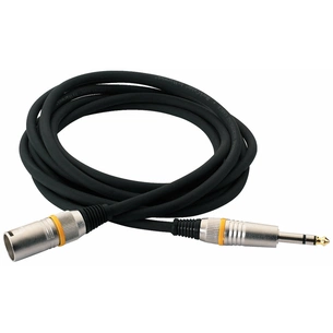 Мікрофонний кабель RockCable Microphone Cable - XLR (m) / TRS Jack 3m (RCL 30383 D7 M BA) зображення 1