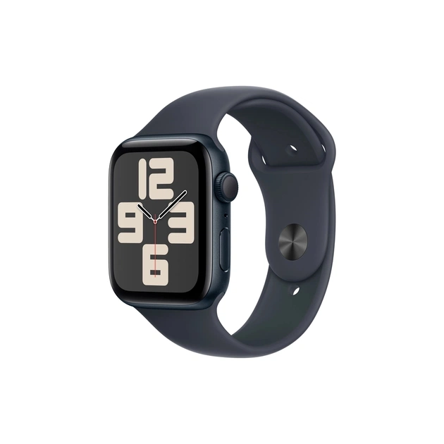 Смарт-годинник Apple Watch SE 2024 GPS 44mm Midnight Aluminium Case with Midnight Sport Band - M/L (MXEK3QH/A) - зображення 1
