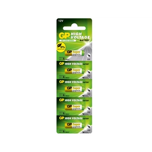 Батарейка Gp A27 (27A, MN27) 12V * 1 (відривається) (27A-U5 / 4891199011504) зображення 1