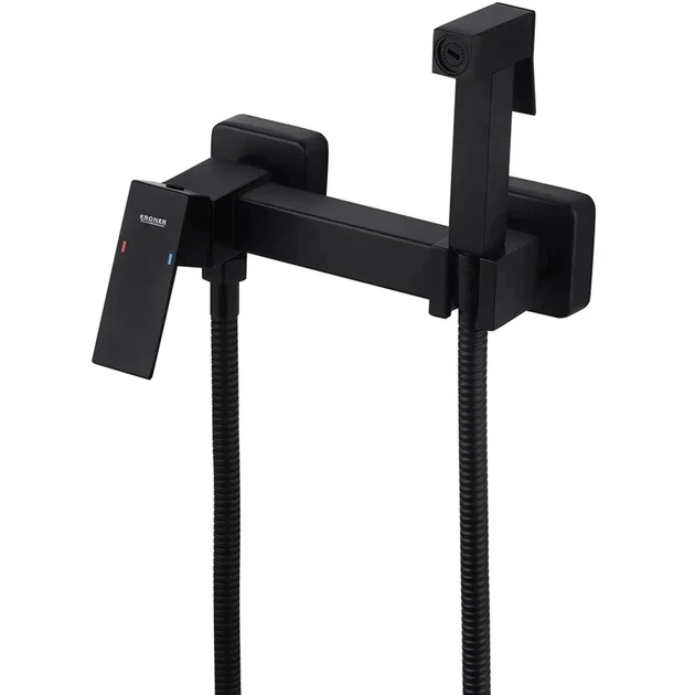 Душовий гарнітур Kroner Edelstahl Kubus-SCH082 + змішувач Edelstahl Kubus-SCH010-3 + змішувач Edelstahl Kubus-SCH052 (CVS30180) - picture 9